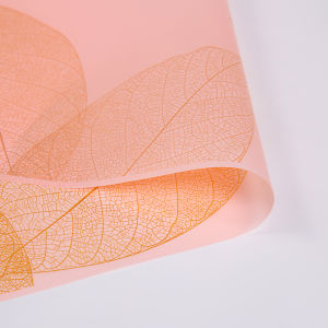 Flower Wrapping Paper Daun Kertas Buket Bunga Cellophane 6065