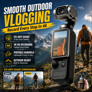 Handheld Stabilizer Action Camera Outdoor Sports HD Video Recorder