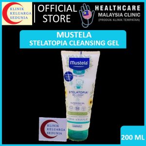 MUSTELA Baby Stelatopia Cleansing Gel for Extremely Dry Skin (200ML / 6.76fl.oz) 妙思乐液体纹理/润肤霜