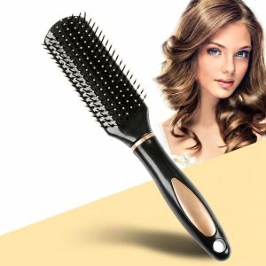INNEED Chống tĩnh điện Lược chải tóc có đệm khí Lông bàn chải bằng nylon mềm Tay cầm bằng nhựa Lược massage da đầu Sử dụng ướt và khô Lược chải tóc xoăn Dụng cụ tạo kiểu tóc