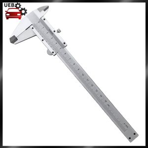 [Ueb Wholesale Mall] Carbon Steel Vernier 150mm Range Professional Vernier Caliper 0.02mm Resolution Precision Metal Caliper for Office