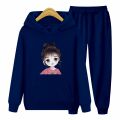 CT2fashion - Setelan Hoodie anak 5-15 Tahun Princes. 