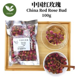 中国红玫瑰花 100g China Red Rose Bud 花茶