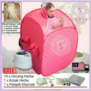 [HQ ] SOFIA SAUNA 💃🏻 NEW 2022 Complete Set Portable Steam Home Sauna Tent Foldable SLIMMING Health Skin Beauty Detox Spa