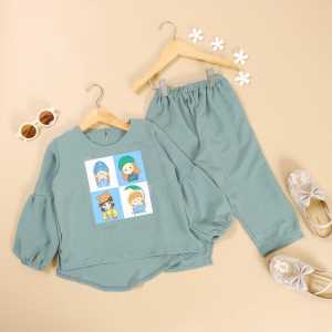 Setelan Anak Usia 2-8 Tahun / Melica Baloon Set Kids / Setelan Anak Perempuan