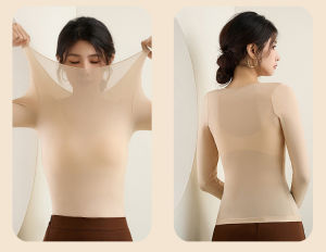 Ultra-Thin Self-Heating Thermal Underwear Seamless Breathable Skin-Friendly Body Shaper