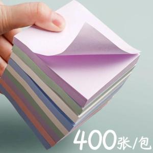 400sheets Self-adhesive Sticky Note Post Cute Notepads Posted Writing Pad Stickers Paper Creative Note Paper