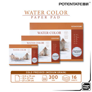 Potentate Watercolor Paper Pad A5 A4 A3 Kertas Cat Air