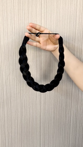 Womens Braided Hair Band High Elasticity Hairpiece Fashionable Hair Accesoories for Women Seeking Fashion and Elegance