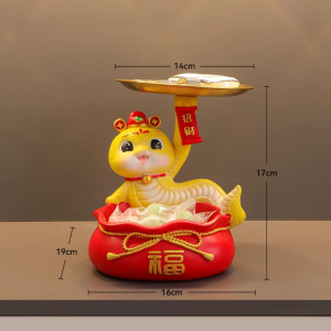 Pajangan Tahun Ular CNY - Dekorasi Pajangan Feng Sui P235