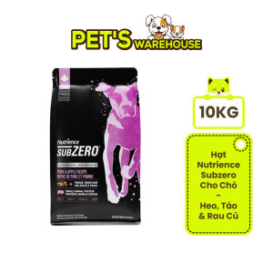 [10Kg] Hạt Nutrience Subzero Vị Heo Táo & Rau Củ Quả Cho Chó Mọi Lứa Tuổi
