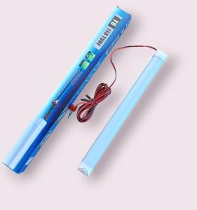 1. หลอดไฟLED T8 12V 5Wแสงขาว คีบใช้แบตเตอรี่12Vได้ทุกร่น ประหยัดไฟ สายยาว 3 และ1.5เมตร ใช้กับไฟโซล่าเซลล์ ประกัน1ปี