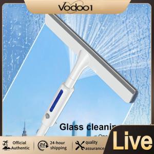 【Free Shipping】 Handheld 2-in-1 Water Spray Glass Wiper for Home and Vehicle Glass Cleaning with Refill Bottle