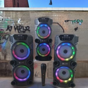 SPEAKER SUBWOOFER SPEAKER BLUETOOTH BASS KARAOKE KIMISO QS-999 NIRKABEL BLUETOOTH SPEAKER