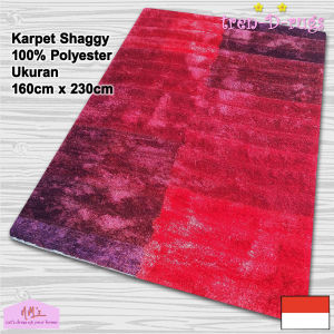 Tren-D-rugs Karpet shaggy bulu tebal alas lantai permadani ruang tamu tidur 160 cm x 230 cm - NMs