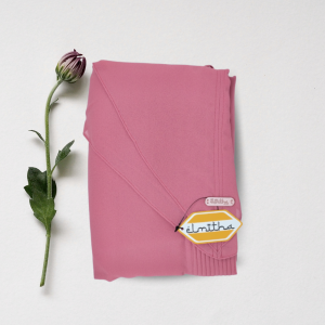 Elmitha Khimar ( VELIA-XL ) Ceruty Dua Layer Jumbo Hijab Instan Jilbab