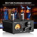 AIYIMA T9 Tube Amplifier 100W Stereo Bluetooth 5.0 TPA3221 USB DAC 6K4 Vacuum Receiver Amp COAX/OPT HiFi Home Audio Digital Amplifiers. 