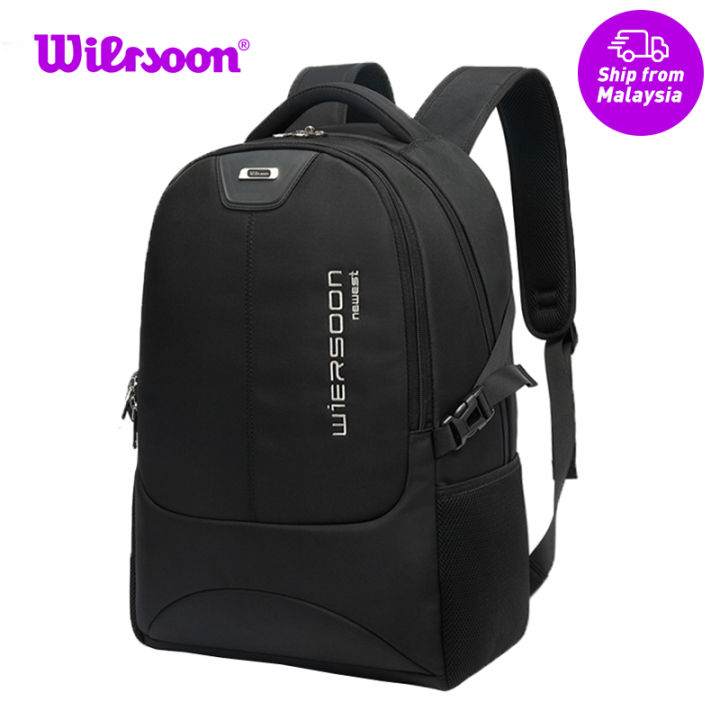 WIERSOON Backpack Fashion Men Backpack Computer Business Shoulder Bags