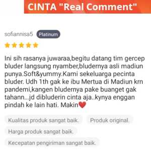 (PAKET MIX) Roti Madiun Bluder Cinta Oleh oleh Khas Klasik Asli Halal Jadul Kue Bakery Camilan Makanan Ulang Tahun Pernikahan