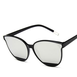 STARGOODS Lightweight Large Frame Sunglasses Trendy Vintage UV400 Sun Glasses Personalized Retro Multicolor Lenses Eyewear Holiday