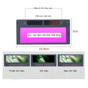 Mặt nạ hàn điện tử bằng nhựa độ cảm biến cao - Kính hàn điện tử tự động tối khi hàn - BIGBA-mặt nạ hàn-hàn-sự bảo vệ