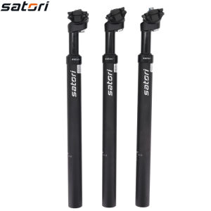 Satori Solo Suspension Seatpost Shock Absorb for MTB Bicycle 27.2/28.6/30.0/30.4/30.9/31.6/33.9mm X355MM Bike Seatpost