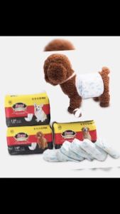 Dono Disposable Male Pet Diapers (1 Box) 24 Packs Leak Resistant with Wetness Indicator Strip