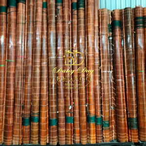 Mành Sáo Trúc Rộng 2m & 18m Cao 1/5m/ 2m / 25m/ 3m Mành Che Nắng Ban Công Rèm Màn Sáo Treo Cửa Chính Màn Che Mái Hiên Ngoài Trời Có Dòng Dọc Dây Kéo