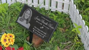 Personalized Human Memorial Stones Black Granite Memorial Garden Stone Gifts for Someone Who Lost a Loved One or Pet Dog Cat (12x6 inches(30x15cm))