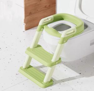 8858   Auxiliary Toilet Ladder Children Toilet Ring Supplies Infant Baby Step Folding Toilet