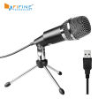 FIFINE USB Condenser Microphone for Computer Macbook High Sensitivity for Instrument Game Video Recording. 
