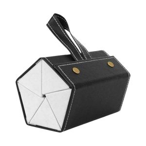 THANKSKY Di động Bộ tổ chức kính 5 ngăn Dung lượng lớn PU Hộp đựng kính gập Nhẹ Chống trầy xước Hộp bảo vệ kính mắt Nam giới