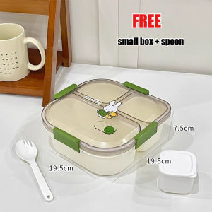 Home&Life.8 Bento Lunch Box Cartoon Food Container Leakproof Microwave Safe Meal Prep Snack Fruit Storage