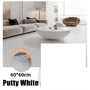 20/30/40/50PCS High Quality Marble Vinyl Tile Stickers 60x60cm Waterproof Self Adhesive Flooring Decor Suitable for bedroom kitchen and living room marble floor stickers