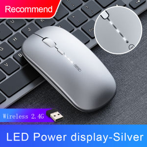 INPHIC PM1 2.4G Wireless Mouse Rechargeable Ultra Slim Silent Mice 1600dpi Dual Mode Bluetooth Ergonomic Optical Mice for iPad Laptop PC