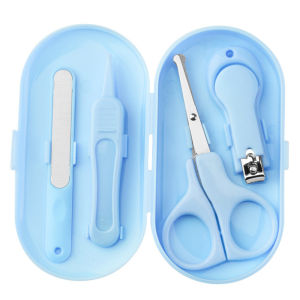 EZYLITTLES Baby Nail Care Kits with Case Nail Clipper Nail Scissors Nail Cutter manicure set tweezer