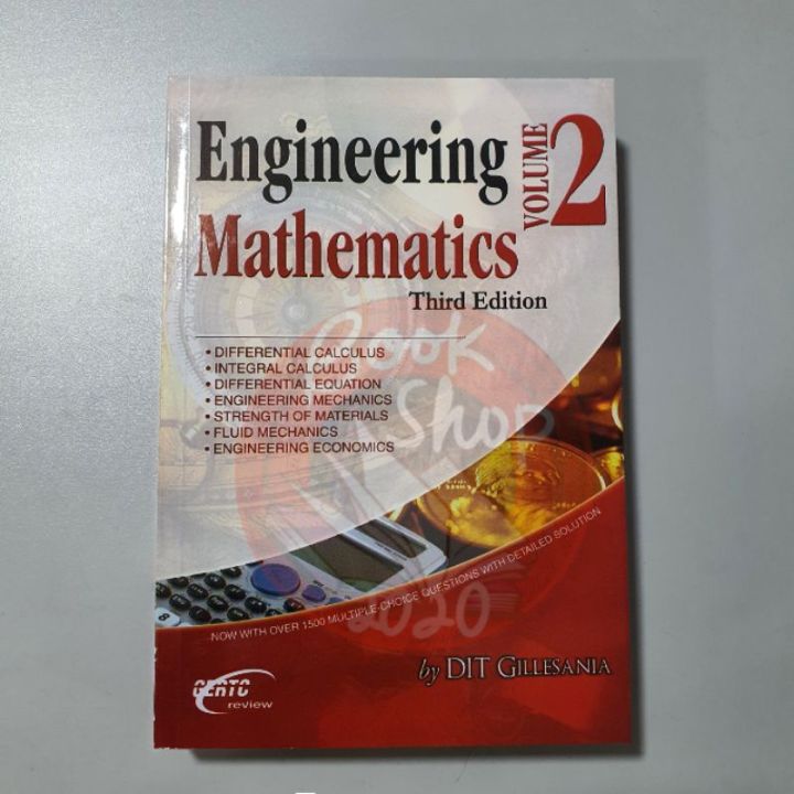 Engineering Mathematics vol 2 (third Edition) by Gillesania | Lazada PH