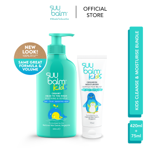 [Kids/Bundle] Suu Balm Kids Cleanse and Moisturise Bundle