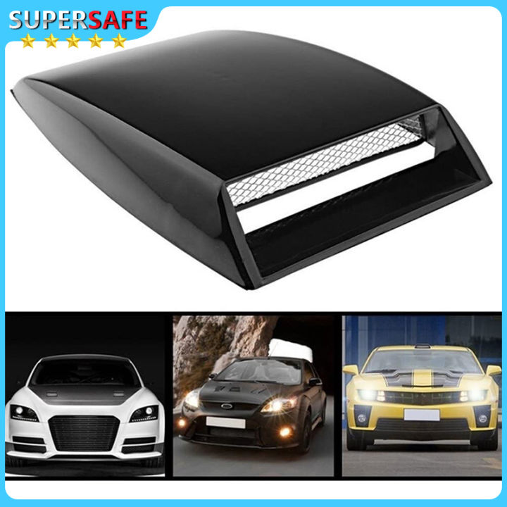 Universal Car Vents Decorative Air Flow Intake Hood 3D Fake Car