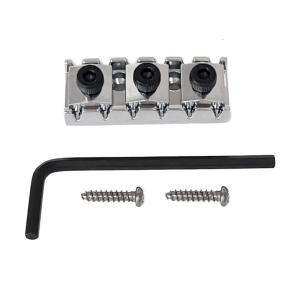 Premium Zincs Alloy Guitar Bridge Lock 42mm 43mm Quick Installation Secure Tuning For Double Tremolo Systems