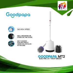 Goodpapa UV Electric Toilet Brush MT2 Wireless USB Rechargeable Multi-head Function