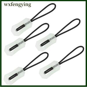 wxfengying 5pcs set Luminous Zipper Pull Kit Markers Glow In The Dark Night For Coat Jacket Rucksacks Tent Zippers Outdoor