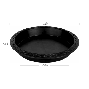 กระถาง กระถางต้นไม้ กระถางพลาสติก เบอร์ 4 นิ้ว สีดำ 400 ใบ ยกมัด ยกกระสอบ