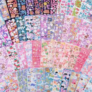 200PCS Guka sticker set cute children handbook stickers cartoon laser waterproof sticking Guka stickers