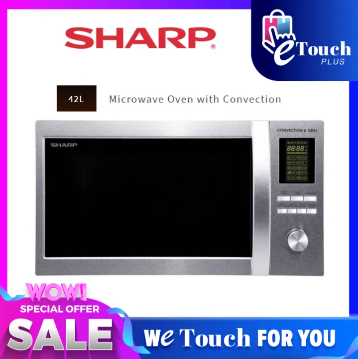 Sharp 42L Microwave Oven with Convection [ R954AST ] 1000W | Lazada ...
