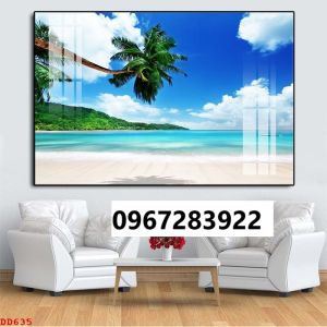 Tranh gạch đẹp 3D cảnh biển
