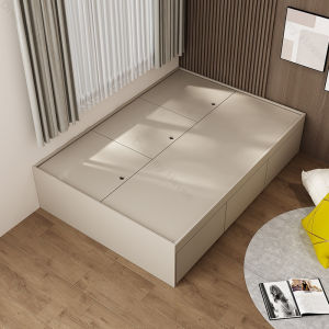 [CozyNest ]Tatami Bed Frame No Headboard Bed Simplicity Platform Bed Large-Sized Apartment Tatami Bed