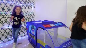 Car Pop Up Play Tent with Sound Button for Kids Toddlers Boys Girls Indoors & Outdoors – Playhouse for Interactive Fun - Foldable Quick Setup Pretend Play Toys & Gift