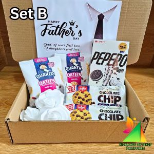 ✨White Panda Fathers Day Giftset Giftbox all White Treats for the Coolest Dad