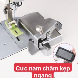 Cữ nam châm ngắn KẸP NGANG ĐUÔI CONG MẪU MỚI căn thẳng định hướng sản phẩm căn lề đường maydùng trong ngành may mặc (giá 1 cái)